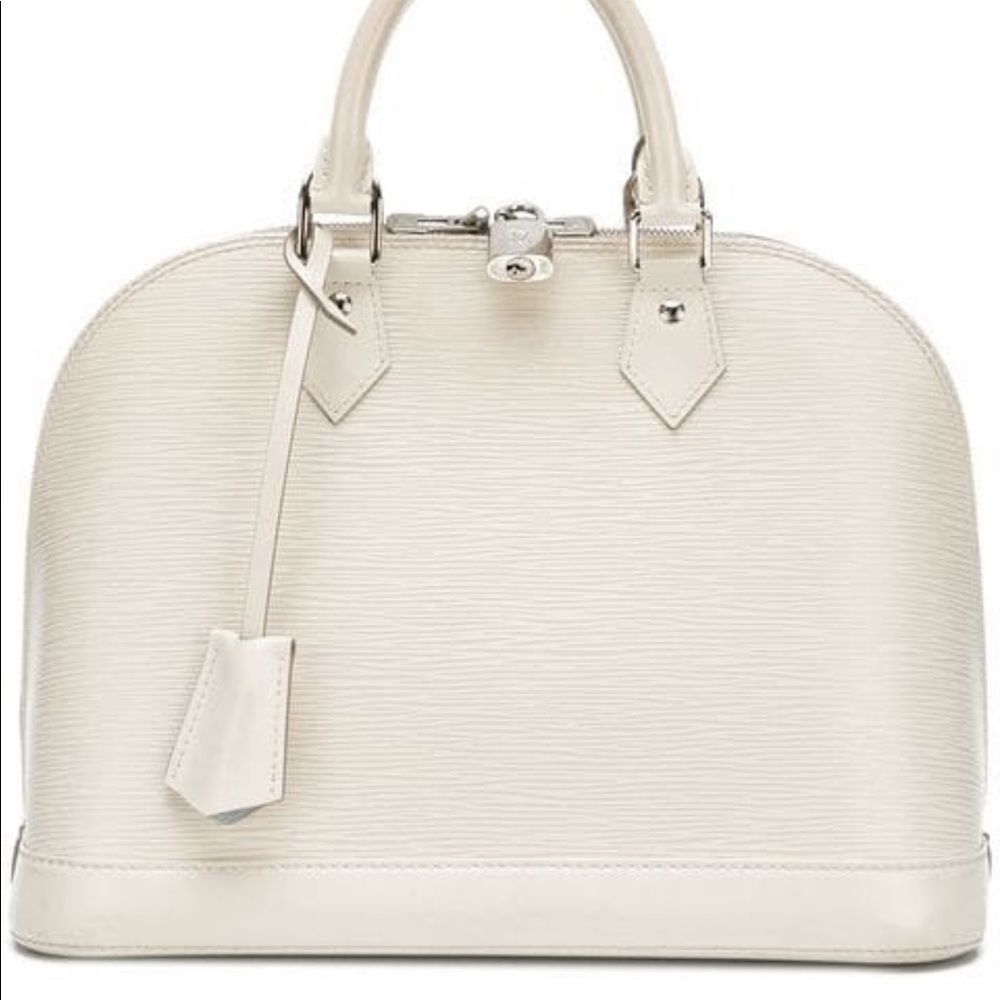 Louis Vuitton Epi Alma PM Ivorie